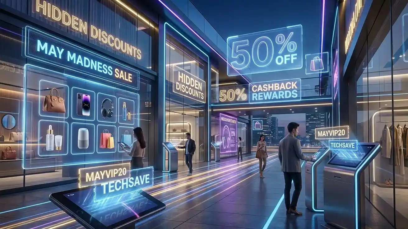 Revealed: The Biggest May Discounts Most Online Shoppers Miss