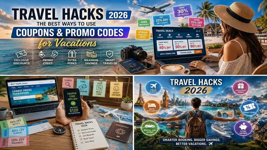 Travel Hacks 2026: The Best Ways to Use Coupons and Promo Codes for Vacations