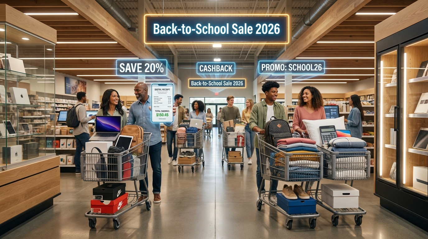 Back-to-School Shopping Strategy 2026: Combine Coupons, Cashback, and Sales for Maximum Savings