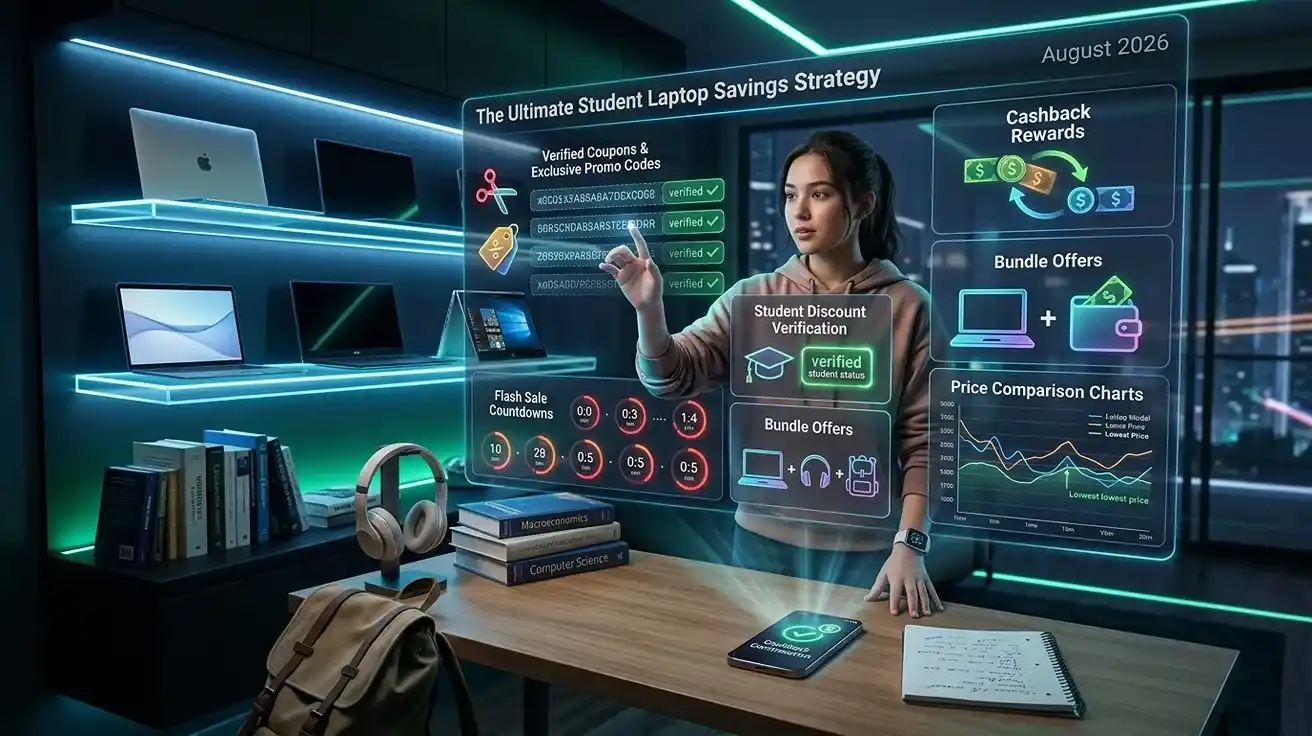 Ultimate Student Laptop Savings Strategy for August 2026: Coupons, Deals & Cashback Tips